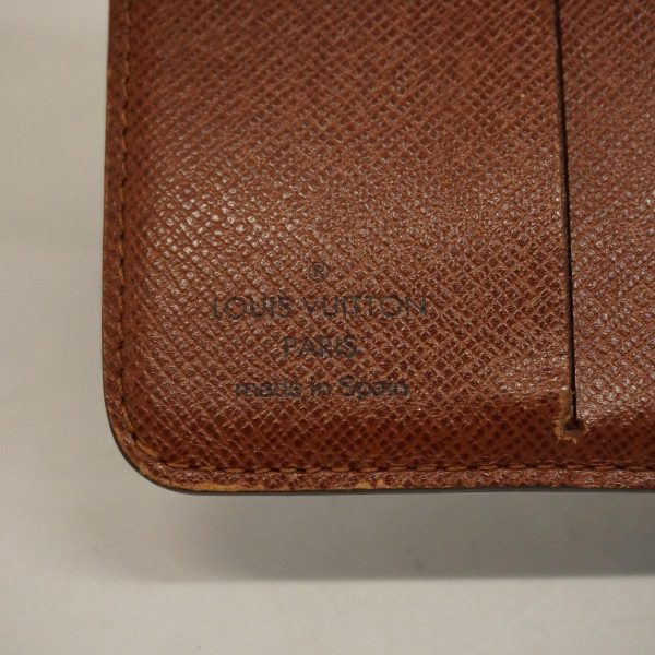 1240001039897 6 Louis Vuitton Wallet Monogram Compact Zip Brown