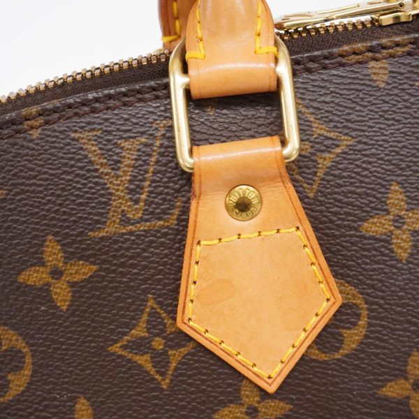 1240001039902 10 Louis Vuitton Handbag Monogram Alma Brown