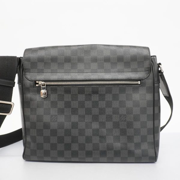 1240001039905 15 Louis Vuitton Shoulder Bag District MM NM Black