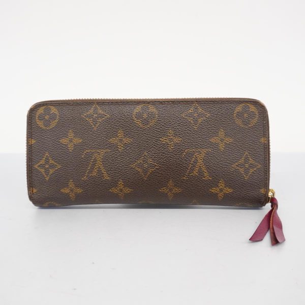 1240001039925 17 Louis Vuitton Wallet Portefeuille Clemence Fuchsia