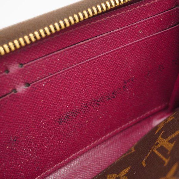 1240001039925 6 Louis Vuitton Wallet Portefeuille Clemence Fuchsia