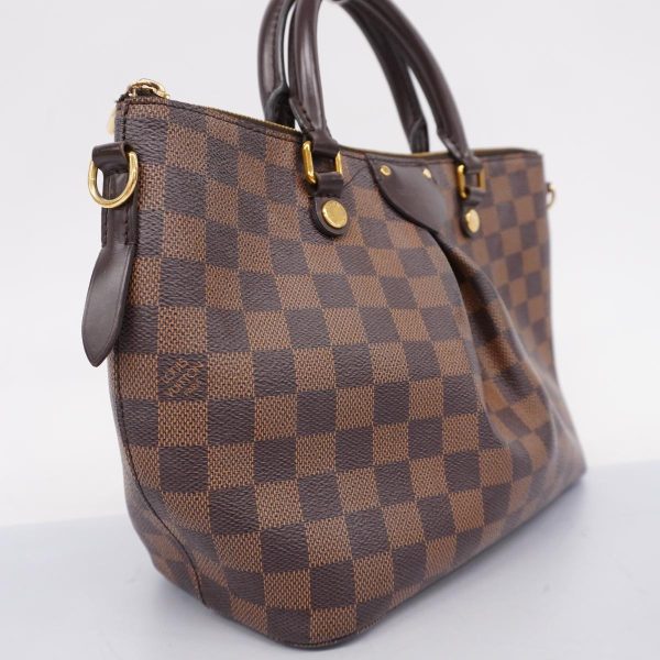 1240001039929 2 Louis Vuitton Handbag Damier Sienna PM Ebene