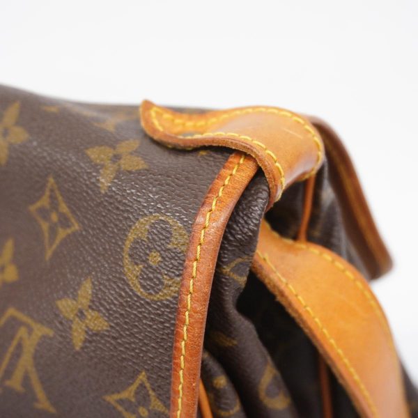 1240001039932 7 Louis Vuitton Shoulder Monogram Saumur 35 Brown