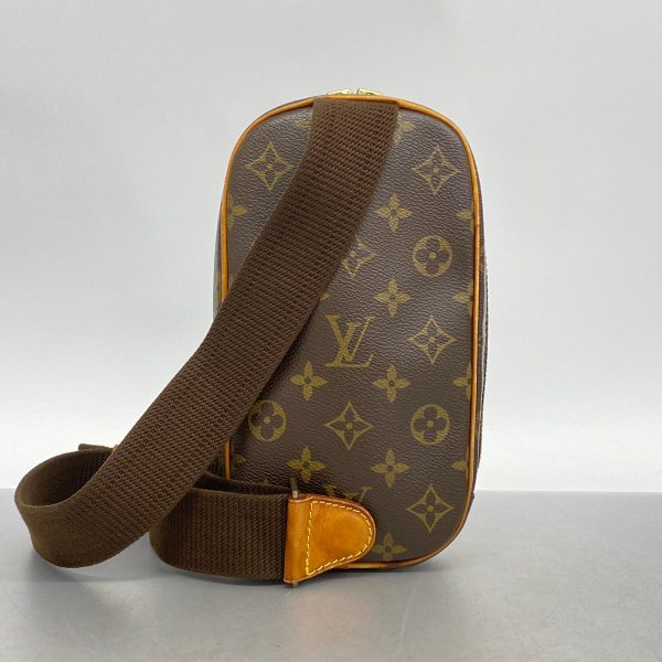 1240001039966 10 Louis Vuitton Body Bag Pochette Ganju Brown