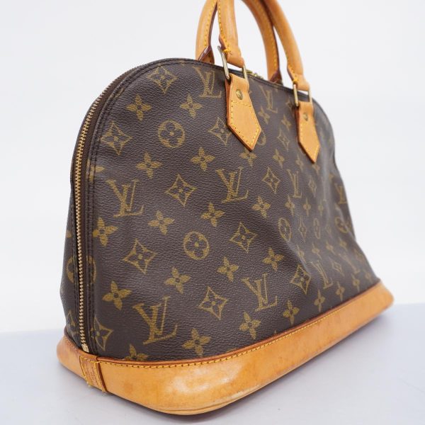 1240001039971 2 Louis Vuitton Handbag Monogram Alma Brown