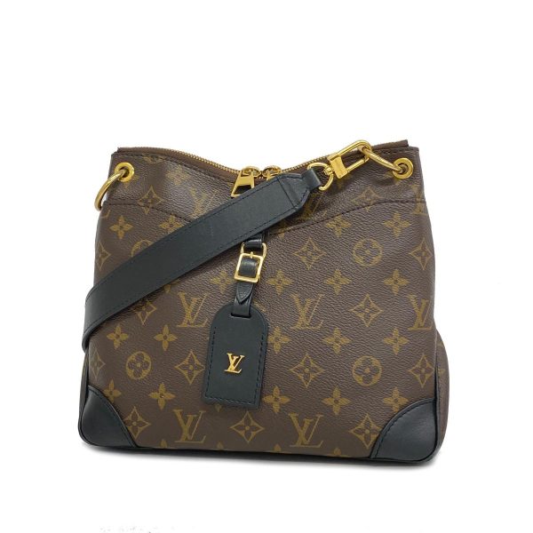 1240001040022 1 Louis Vuitton Shoulder Bag Odeon NM Brown Black