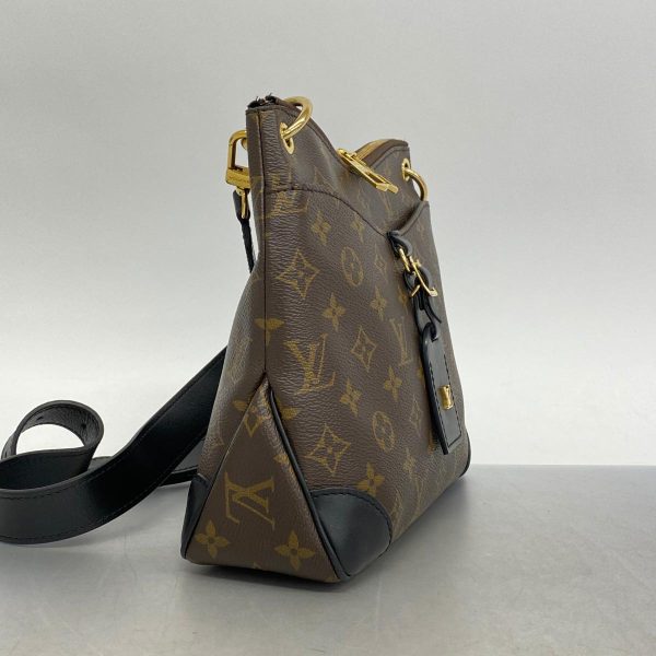 1240001040022 2 Louis Vuitton Shoulder Bag Odeon NM Brown Black