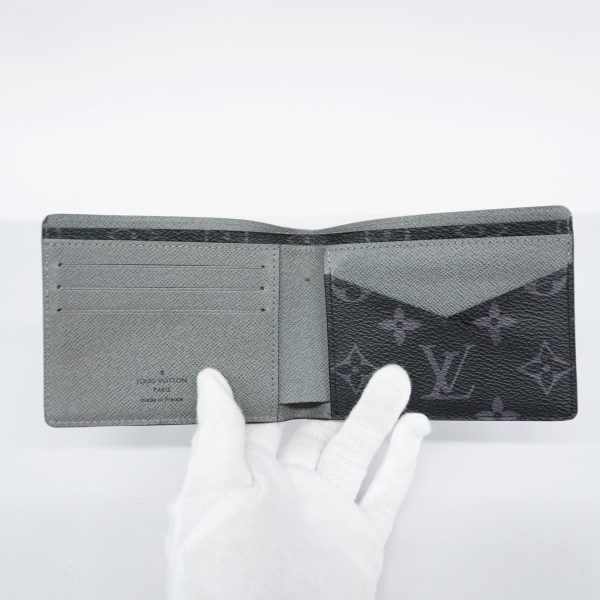 1240001040047 3 Louis Vuitton Wallet Portefeuille Green Black Gray