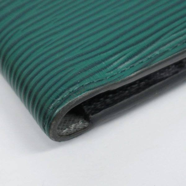 1240001040047 7 Louis Vuitton Wallet Portefeuille Green Black Gray