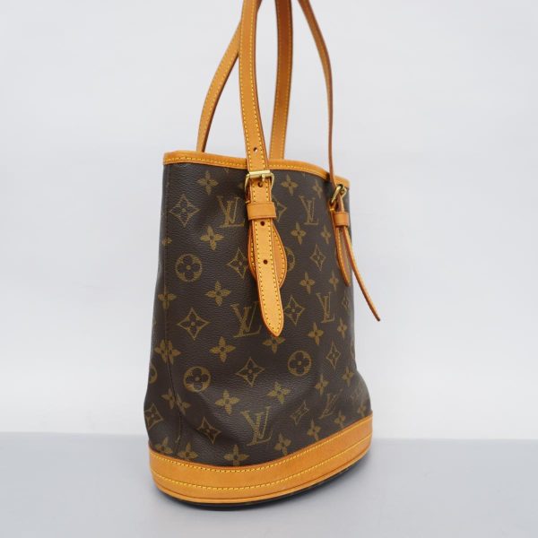 1240001040063 2 Louis Vuitton Tote Bag Monogram Bucket PM Brown