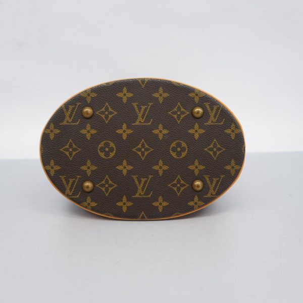 1240001040063 3 Louis Vuitton Tote Bag Monogram Bucket PM Brown