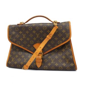 1240001040064 1 Louis Vuitton Neverfull Monogram Tote Bag Brown