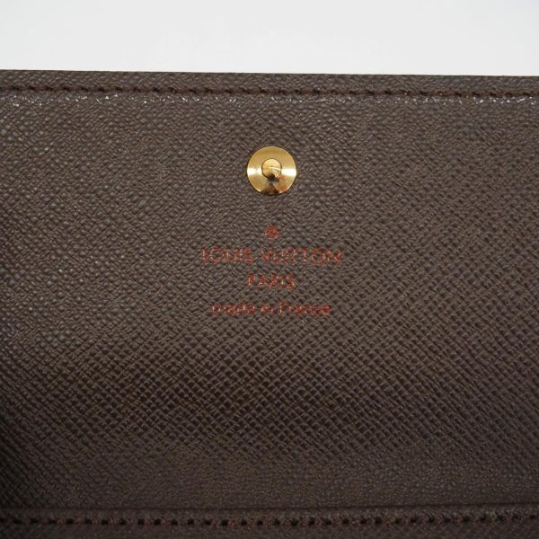 1240001040065 4 Louis Vuitton Wallet Damier Portefeuil Elise Ebene