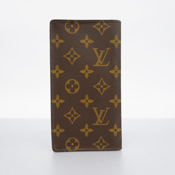 1240001040121 11 Louis Vuitton Purse Portochequi Ecarte Brown