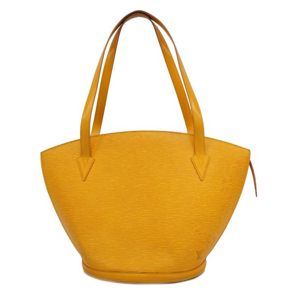 1240001040130 1 Louis Vuitton Shoulder Bag Epi Shopping Jaune