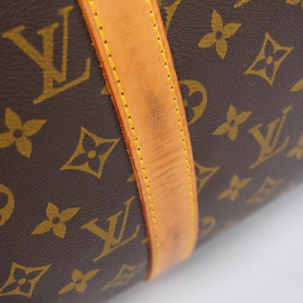 1240001040137 11 Louis Vuitton Boston Bag Monogram Keepall 50 Brown