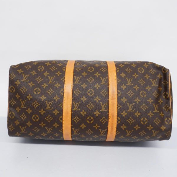 1240001040137 3 Louis Vuitton Boston Bag Monogram Keepall 50 Brown