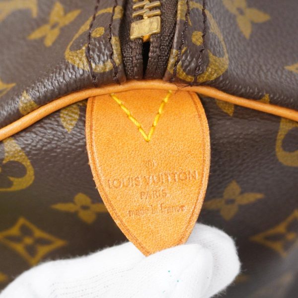 1240001040137 5 Louis Vuitton Boston Bag Monogram Keepall 50 Brown