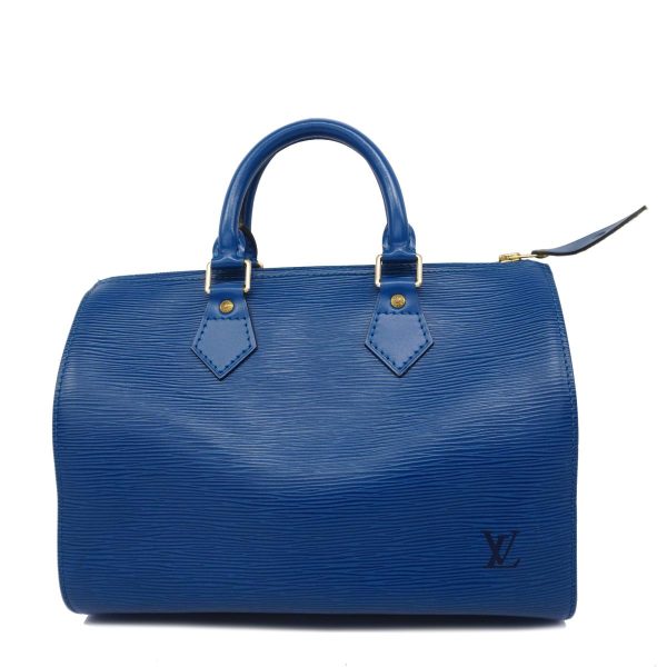 1240001040149 1 Louis Vuitton Handbag Epi Speedy 25 Toledo Blue