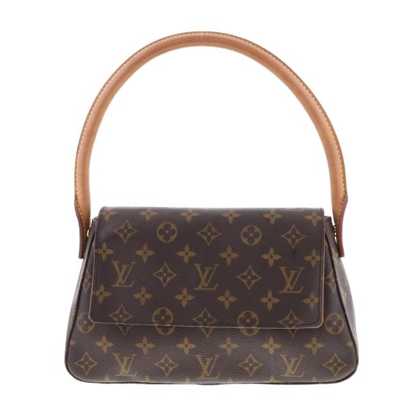 1240002021029 1 Louis Vuitton Mini Looping Bag Shoulder Monogram Brown