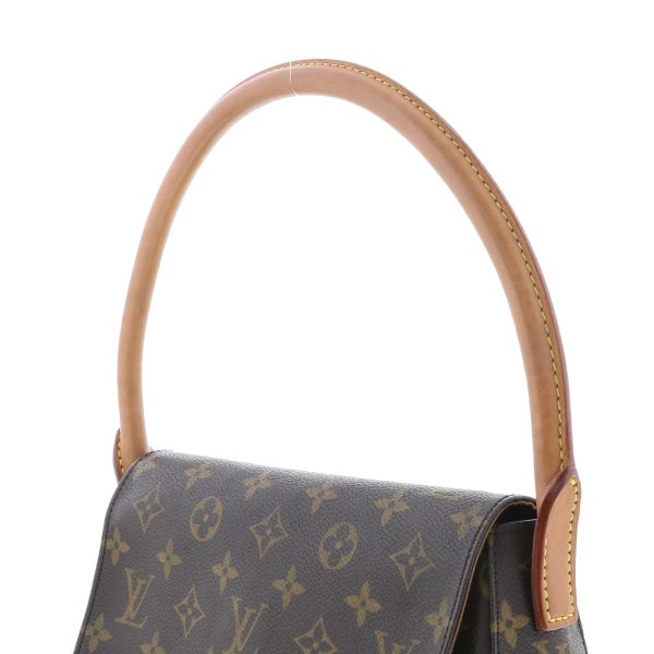 1240002021029 3 Louis Vuitton Mini Looping Bag Shoulder Monogram Brown