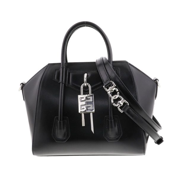 1240002021520 1 Givenchy Antigona Rock Tote Bag Black