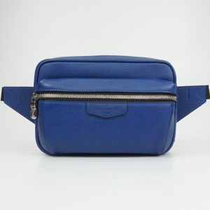 1240002033040 1 Celine Small Boston Cuile Triomphe 2way Shoulder Bag Calf Series Blue