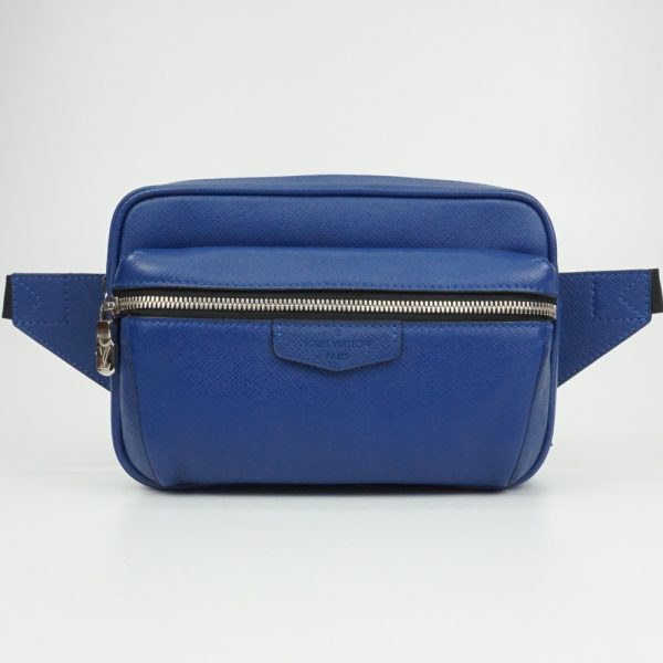 1240002033040 1 Louis Vuitton Bum Bag Outdoor Taiga Leather Body Bag Cobalt Blue