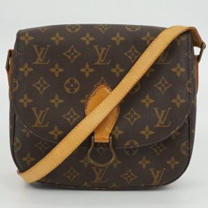 1240002039272 1 Louis Vuitton Boulogne GM 35 Monogram Shoulder Bag Brown