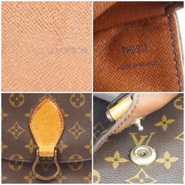 1240002039272 6 Louis Vuitton Saint Cloud GM Monogram Canvas Shoulder Bag