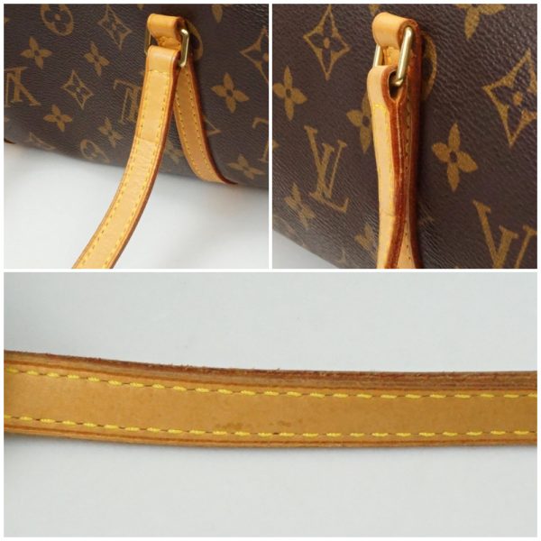 1240002044278 7 Louis Vuitton Papillon Handbag Canvas Brown