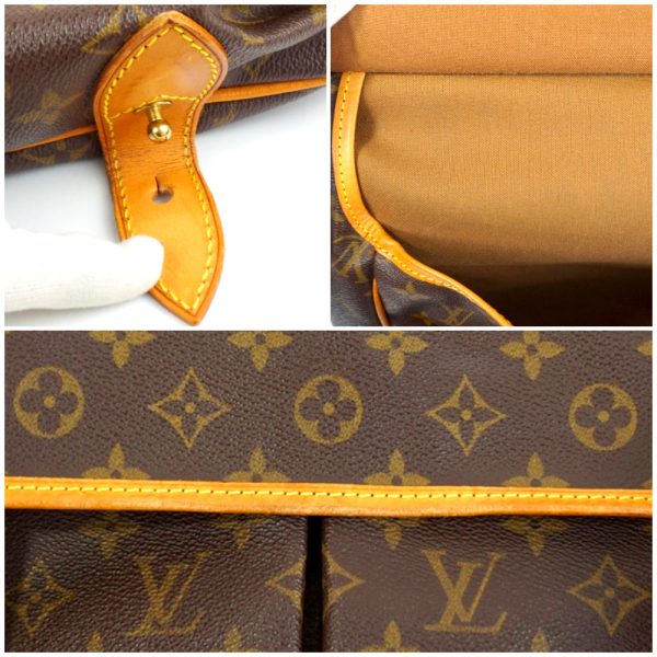 1240002049309 10 Louis Vuitton Saccious Monogram Boston Bag Brown