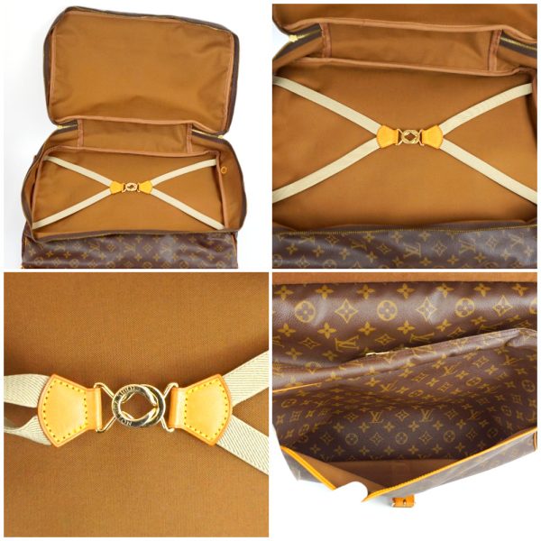 1240002049309 5 Louis Vuitton Saccious Monogram Boston Bag Brown