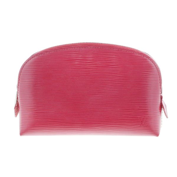 1240004028435 1 Louis Vuitton Cosmetic Clutch Bag Epi Fuchsia Pink