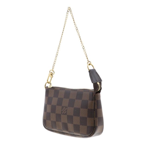 1240004029494 2 Louis Vuitton Mini Pochette Accessory Bag Damier Ebene