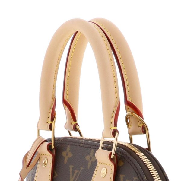 1240004030290 3 Louis Vuitton Alma BB Bag Monogram Brown