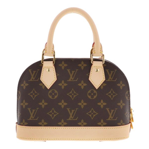 1240004030290 4 Louis Vuitton Alma BB Bag Monogram Brown