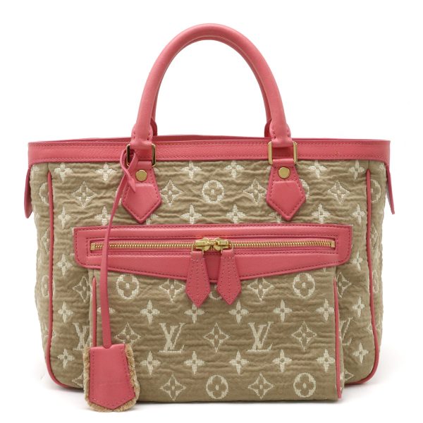 12400126 1 LOUIS VUITTON Sabia Cava MM Tote Bag Monogram Rose Pink