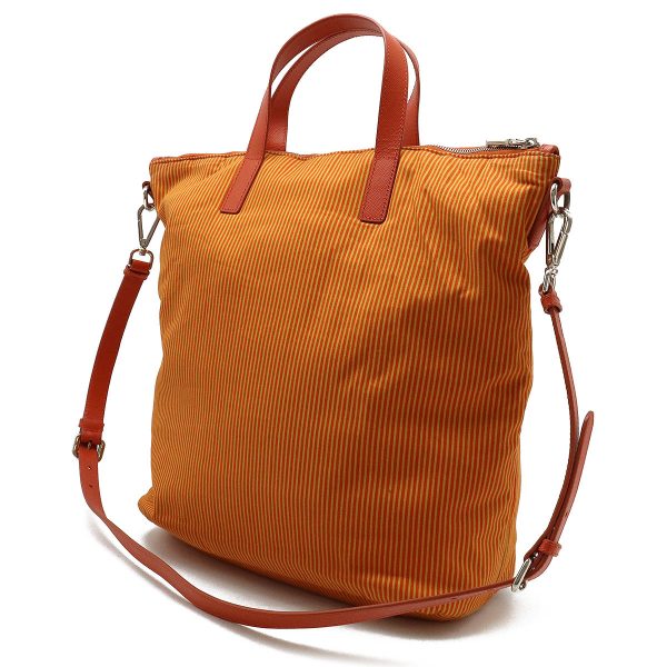 12400239 2 Prada Tote Bag Canvas Orange