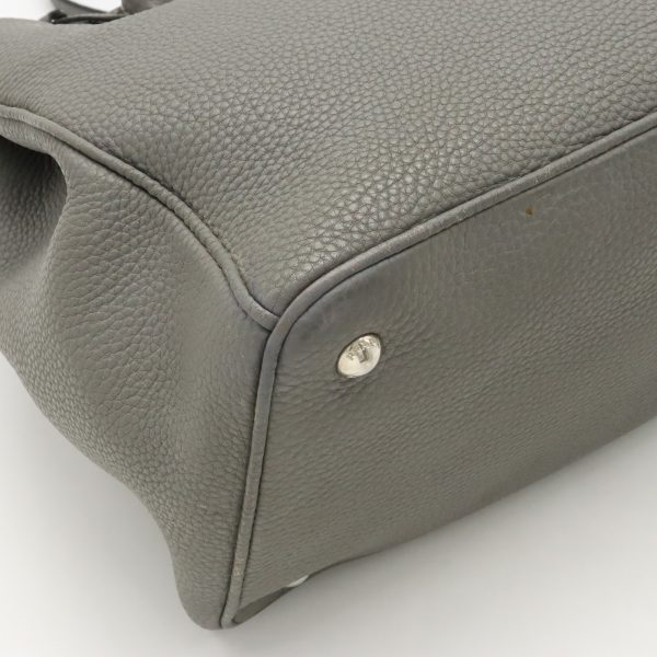 12400279 7 PRADA Tote 2WAY Crossbody Shoulder Bag Gray