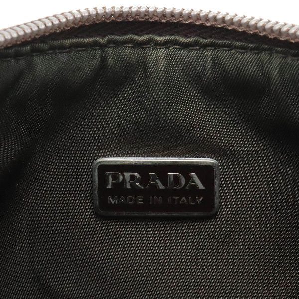 12400319 7 Prada Sports Accessory Pouch Wool Dark Khaki