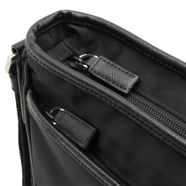 12400444 6 Prada Shoulder Bag Nylon Black