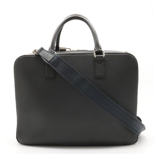 12400579 1 LOUIS VUITTON Taiga Neo Alexander Business Bag Black