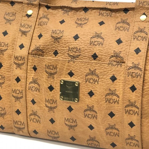 1240066142874 3 MCM Tote Bag Camel