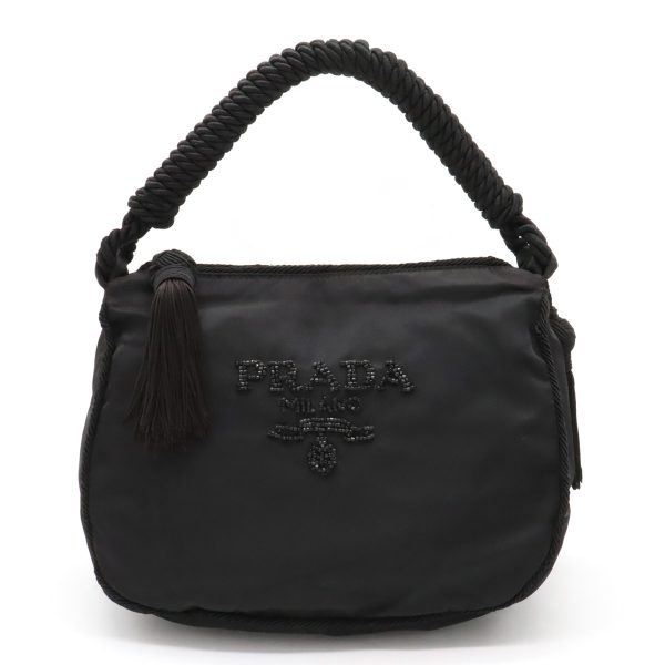 12400727 1 Prada Handbag Rope Handle Fringe Tassel Beads