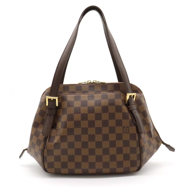 12400969 1 LOUIS VUITTON Belem MM Shoulder Bag Damier