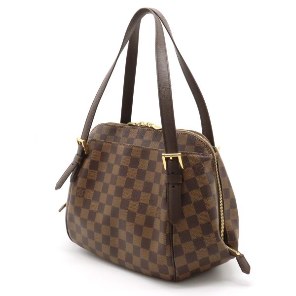 12400969 2 LOUIS VUITTON Belem MM Shoulder Bag Damier