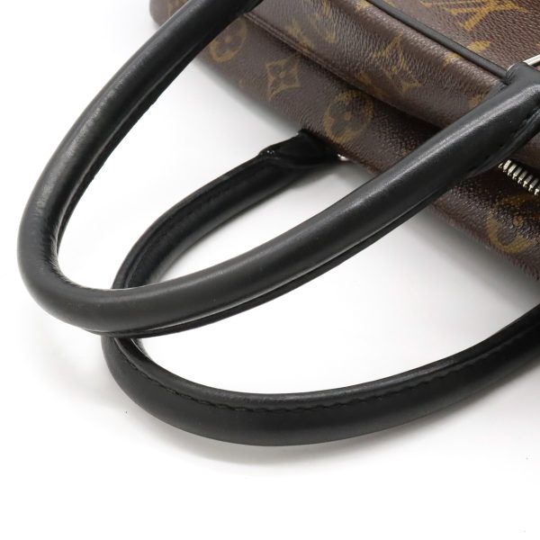 12400979 4 LOUIS VUITTON PDV Porte de Cumin Voyage GM Business Bag 2WAY Monogram Macassar