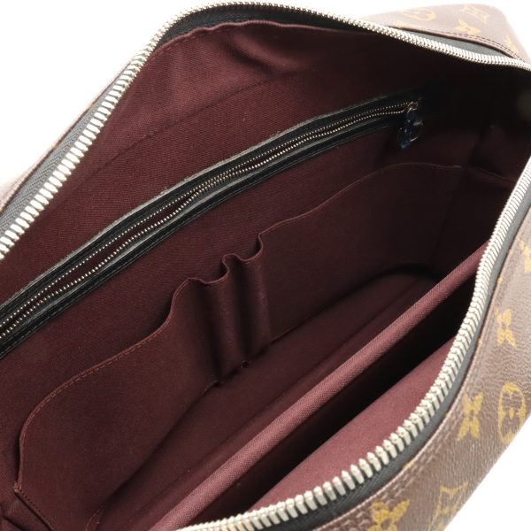 12400979 5 LOUIS VUITTON PDV Porte de Cumin Voyage GM Business Bag 2WAY Monogram Macassar