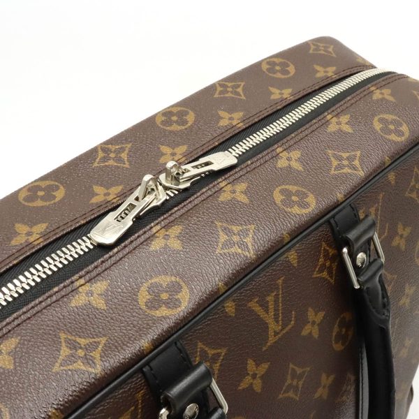 12400979 6 LOUIS VUITTON PDV Porte de Cumin Voyage GM Business Bag 2WAY Monogram Macassar